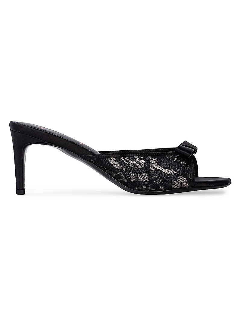 Rita 65MM Lace Mules