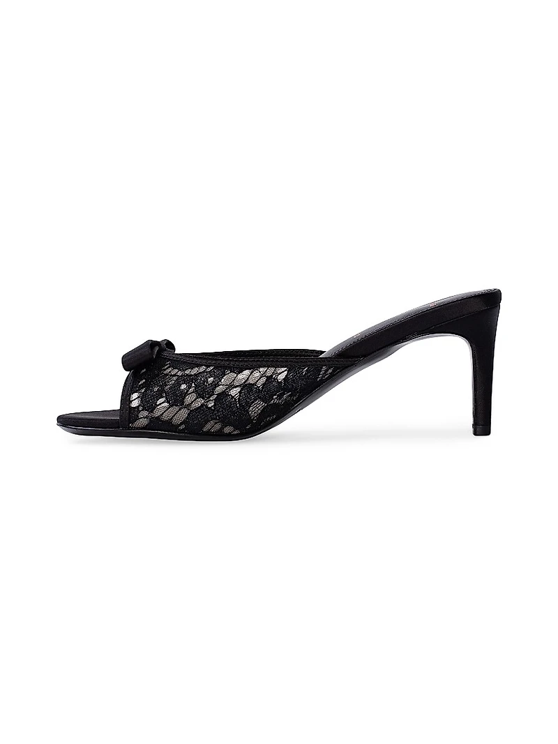 Rita 65MM Lace Mules