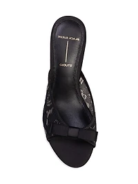 Rita 65MM Lace Mules
