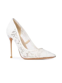 Gia 100MM Lace Pumps