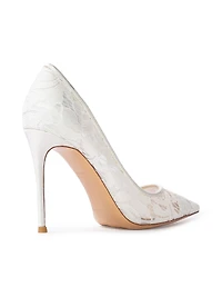 Gia 100MM Lace Pumps