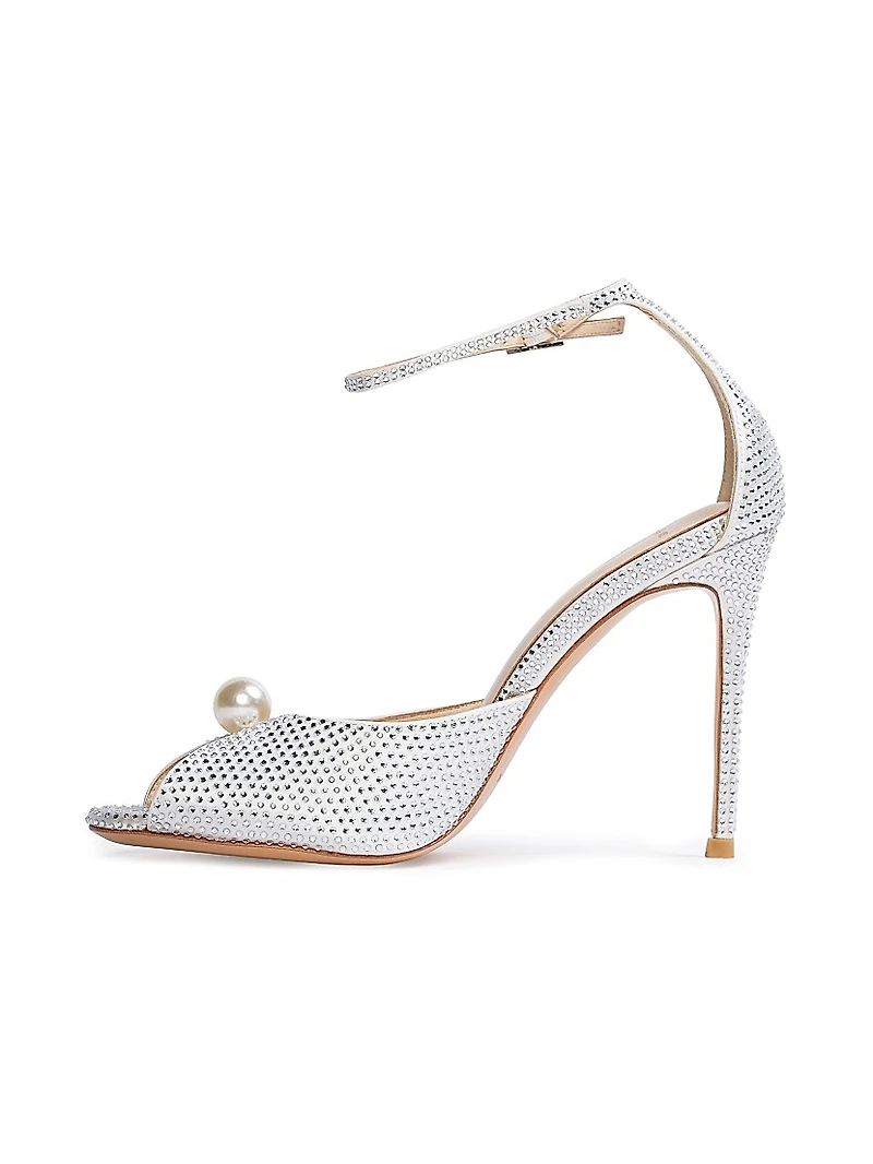 Veda 100MM Embellished Sandals