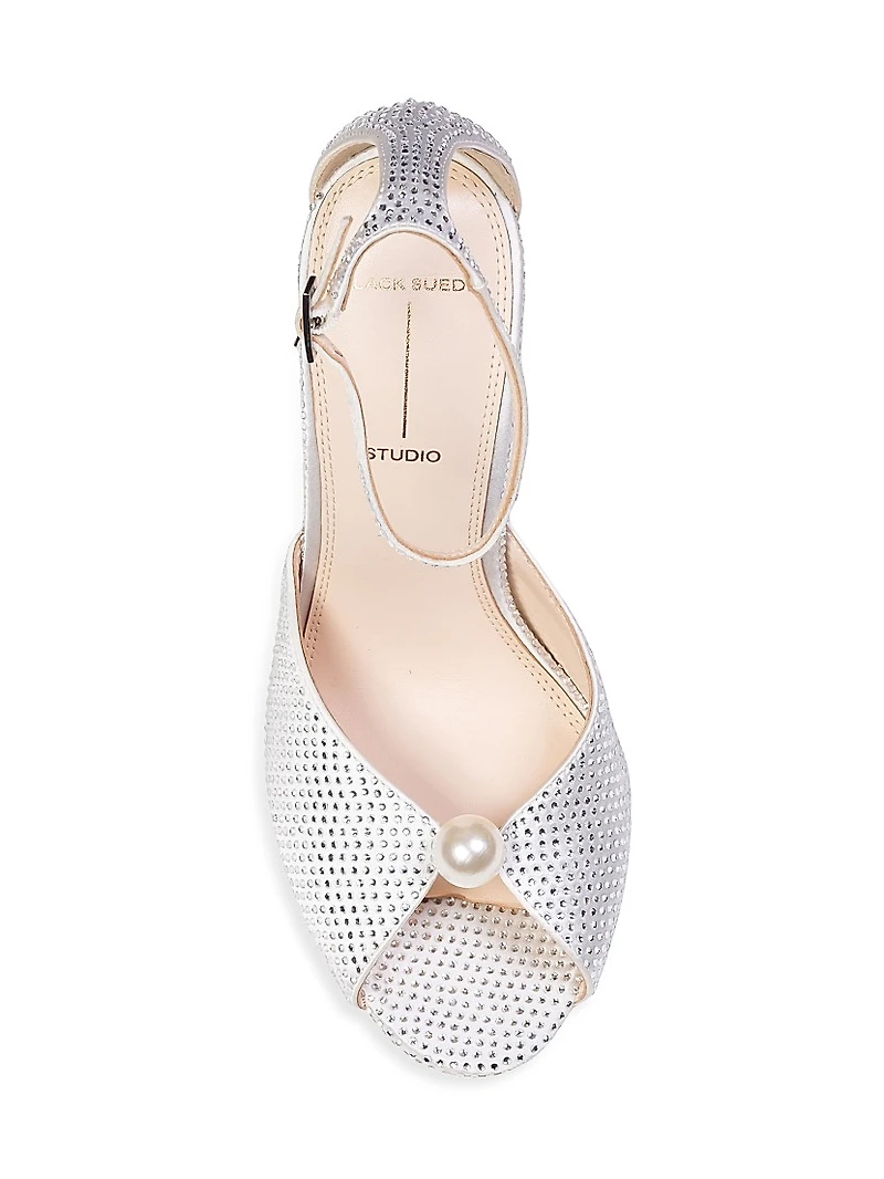 Veda 100MM Embellished Sandals