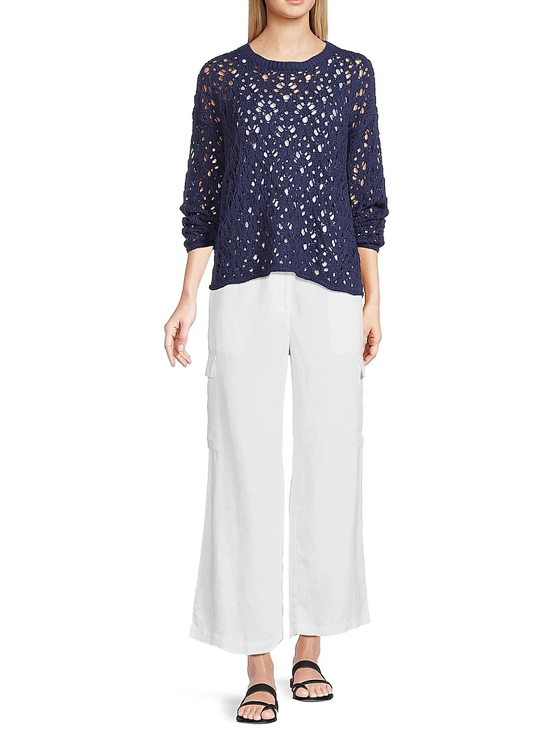 Relaxed Fit Crewneck Sweater