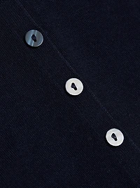 Wool Knit Polo Shirt