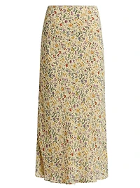 Layla Floral Midi-Skirt