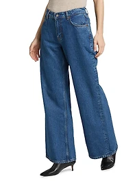 Cary Low-Rise Slouchy Wide-Leg Jeans