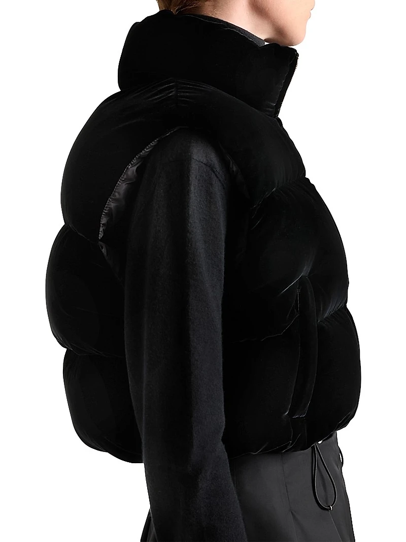 Velvet Down Vest