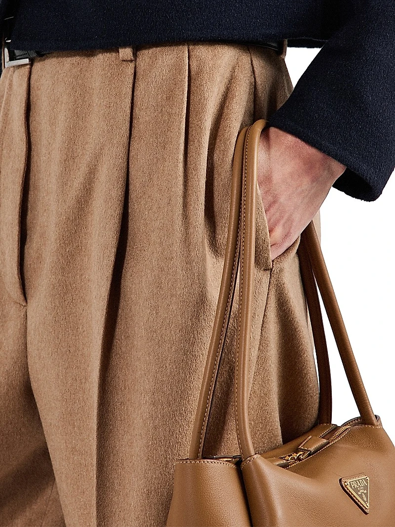 Camel-Hair Pants