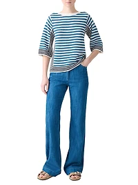 Striped Wool Top