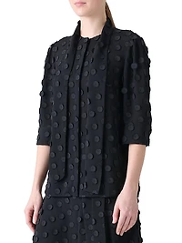 Boho 3D Polka Dot Blouse