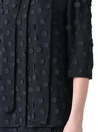 Boho 3D Polka Dot Blouse