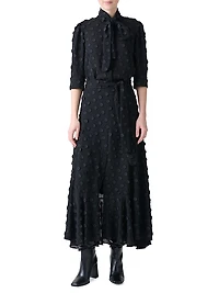 Boho 3D Polka Dot Blouse