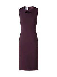Sleeveless Jersey Knee-Length Dress