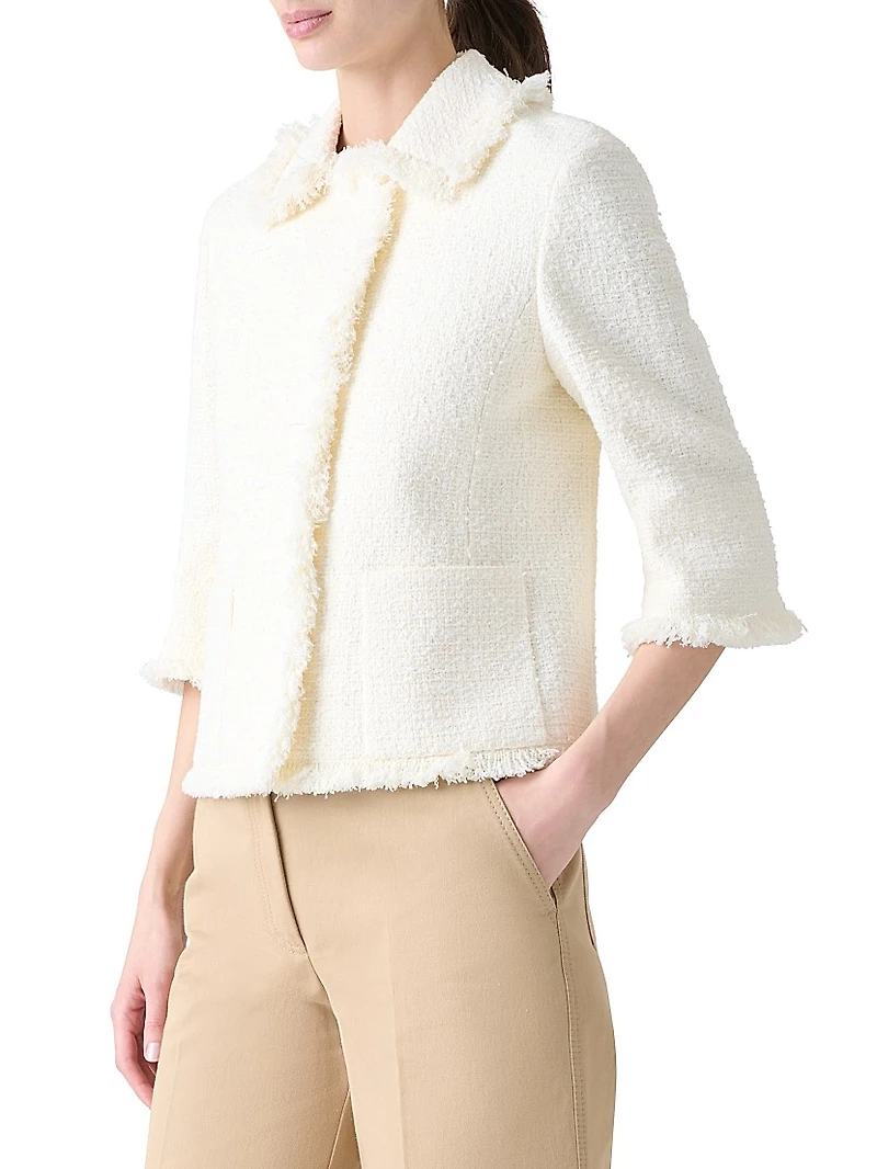 Bouclé Tweed Jacket