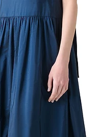 Boho Taffeta Maxi Dress
