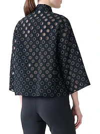 Polka Dot Organzino Blouse