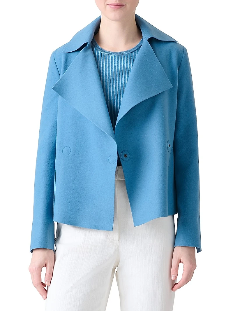 Notch Collar Jacket