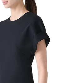 Jersey Cut-Out Back Top