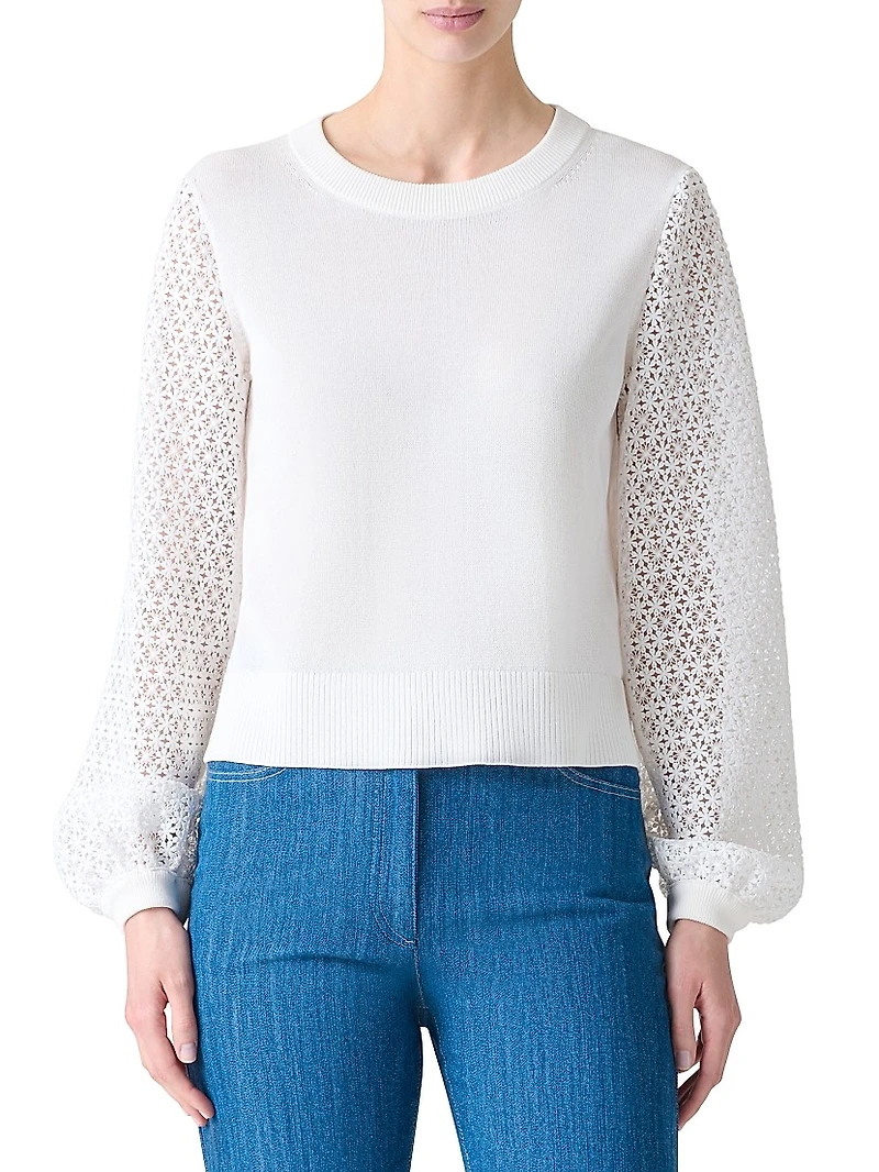 Mixed Media Sweater