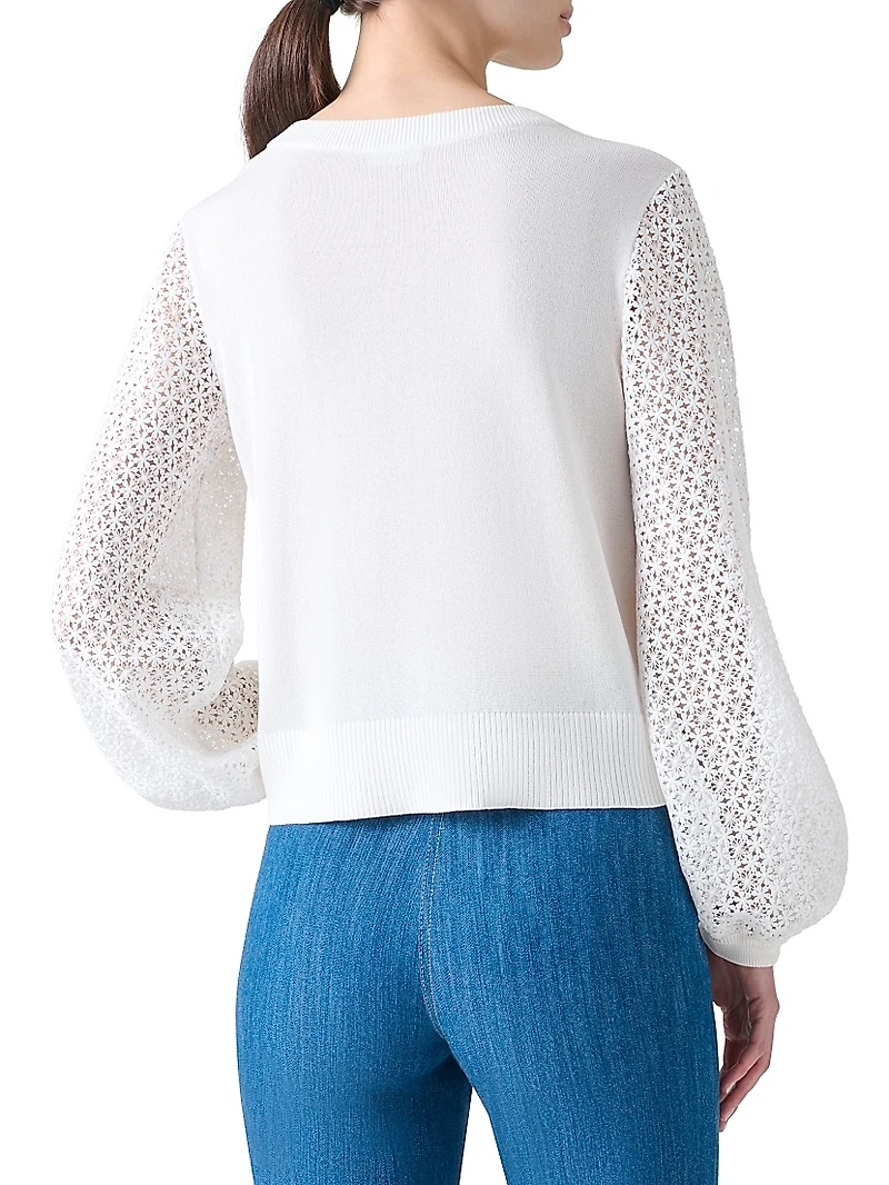 Mixed Media Sweater