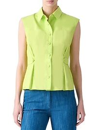 Cotton Poplin Blouse