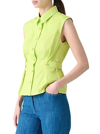 Cotton Poplin Blouse