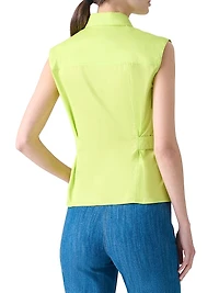 Cotton Poplin Blouse