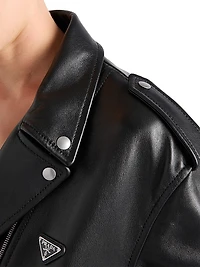 Nappa Leather Biker Jacket
