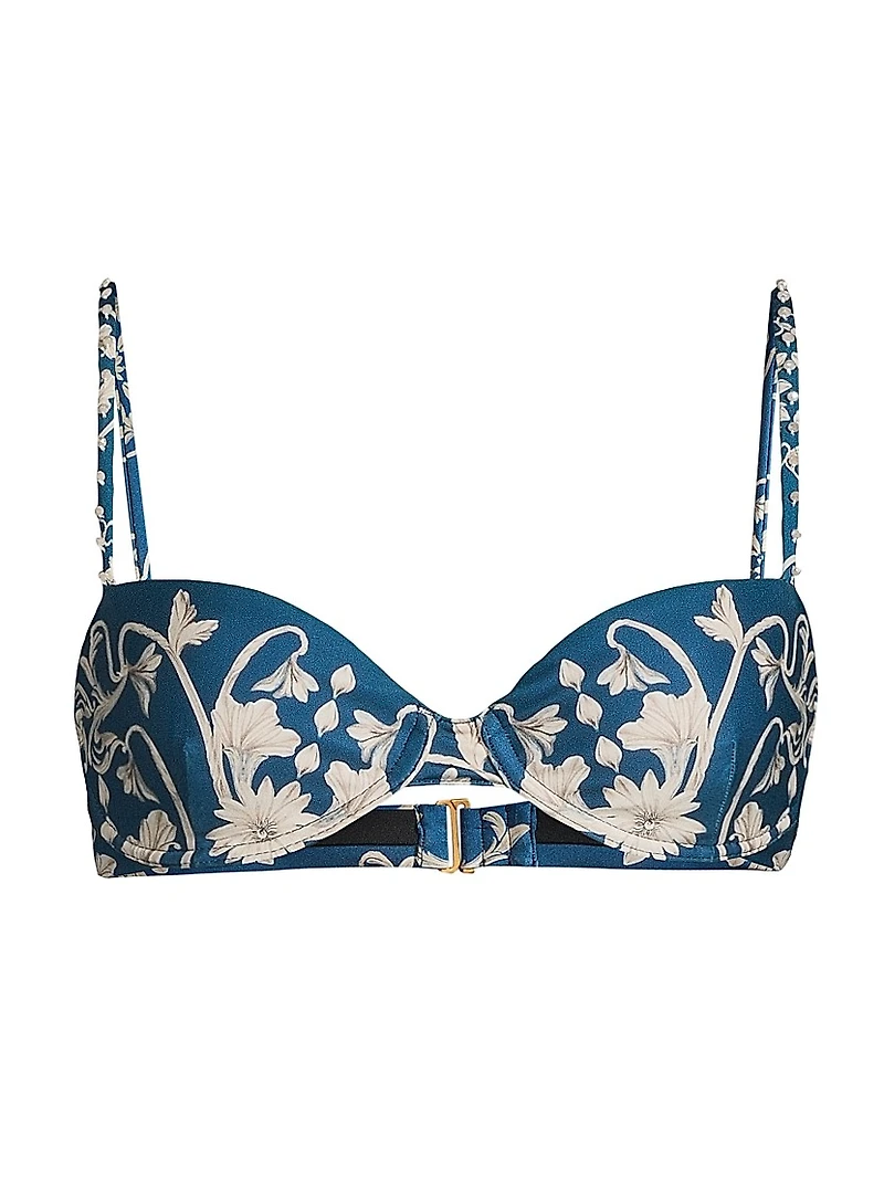 Magdalena Ribbons Bikini Top