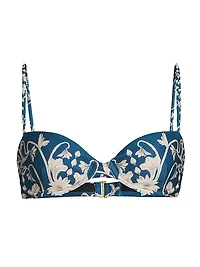 Magdalena Ribbons Bikini Top