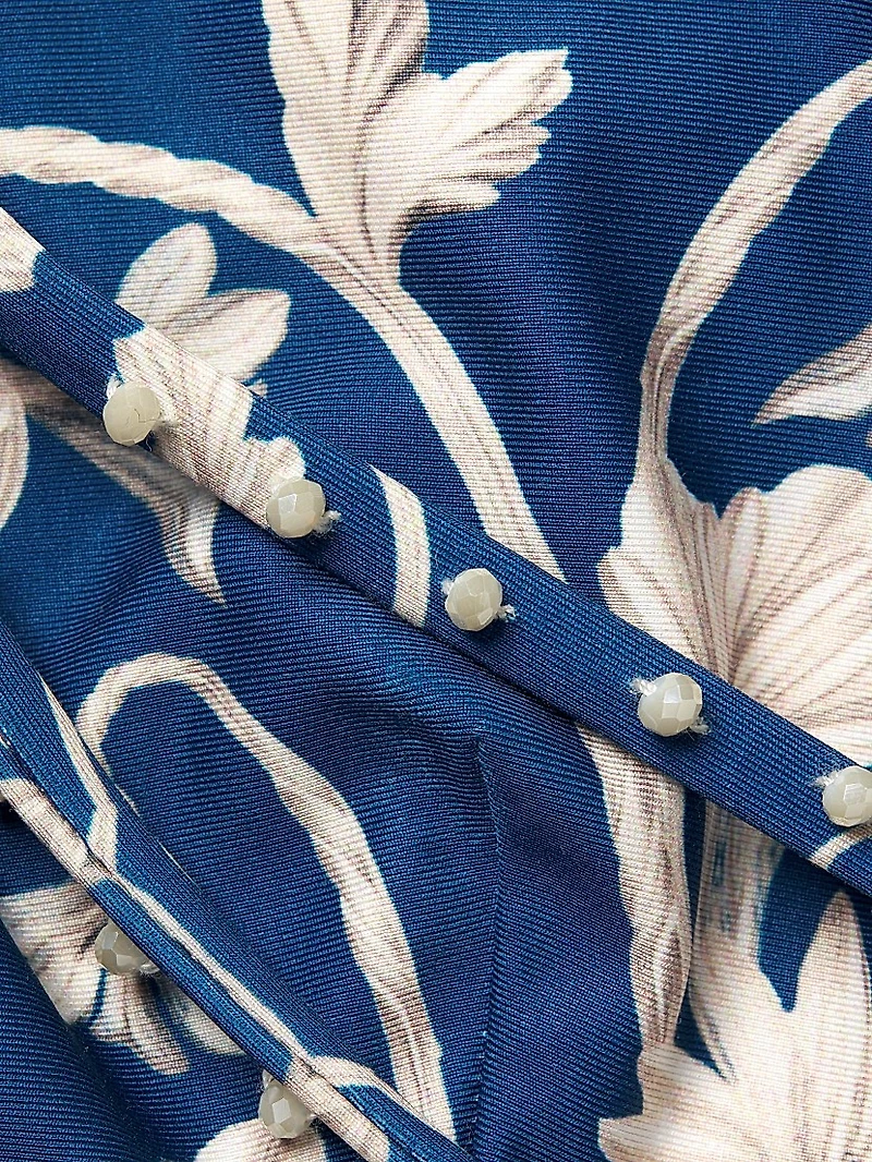 Magdalena Ribbons Bikini Top