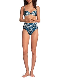 Magdalena Ribbons Bikini Top