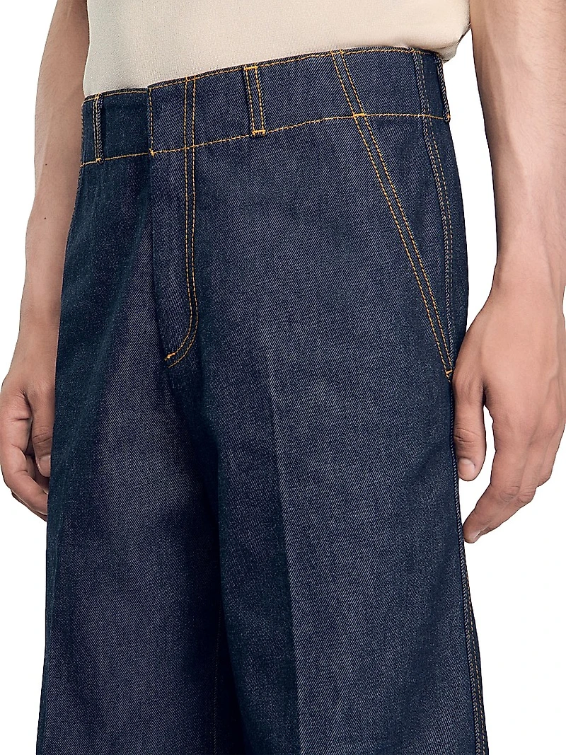 Wide-Leg Jeans