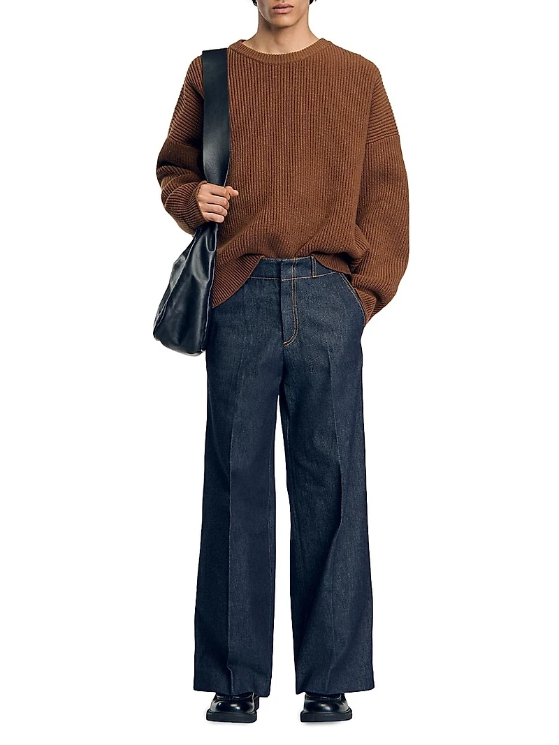 Wide-Leg Jeans
