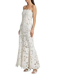Valletta Bustier Midi-Dress