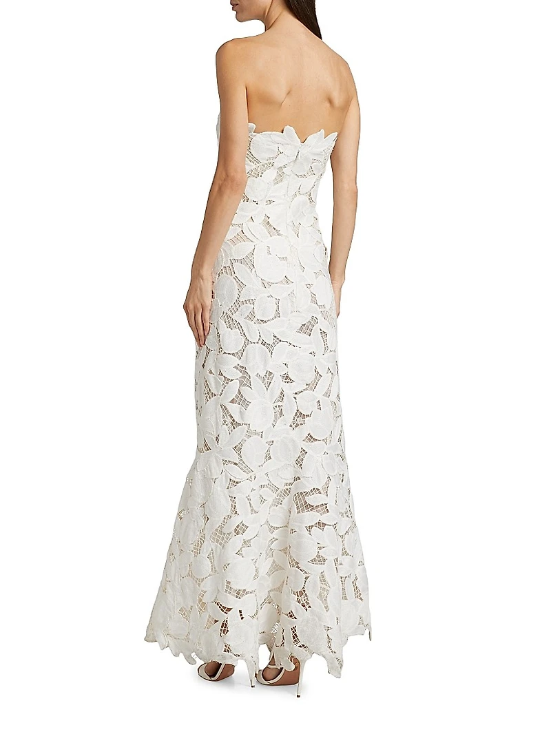 Valletta Bustier Midi-Dress