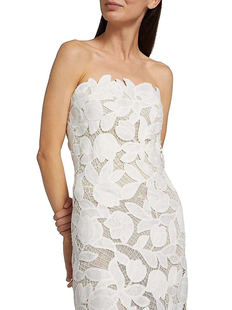 Valletta Bustier Midi-Dress