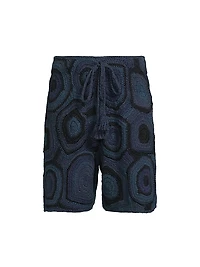 Strata Crochet Shorts