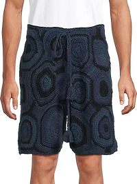 Strata Crochet Shorts