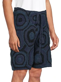 Strata Crochet Shorts