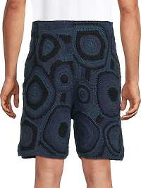 Strata Crochet Shorts