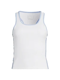 Got The Blues Rib-Knit Tank