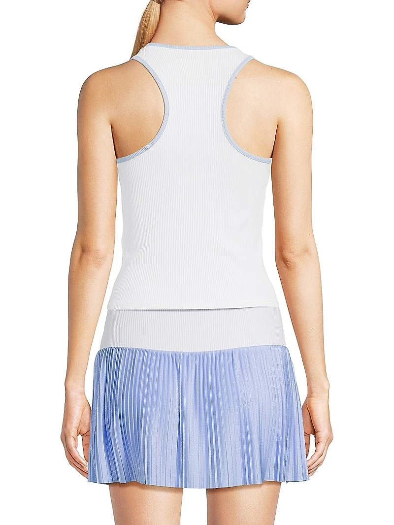 Got The Blues Rib-Knit Tank