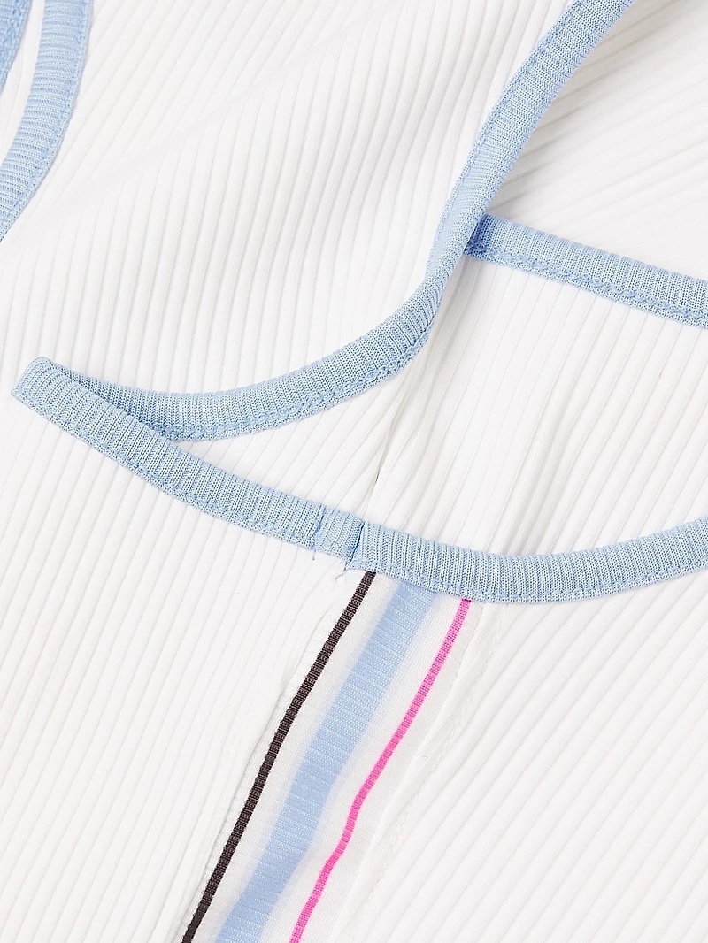 Got The Blues Rib-Knit Tank