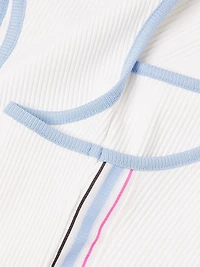 Got The Blues Rib-Knit Tank