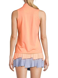 Pleated Semi-FitTank