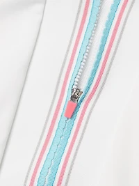 Retro Revival Striped Semi-Fit Jacket