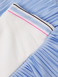 Got The Blues Pleats Miniskirt