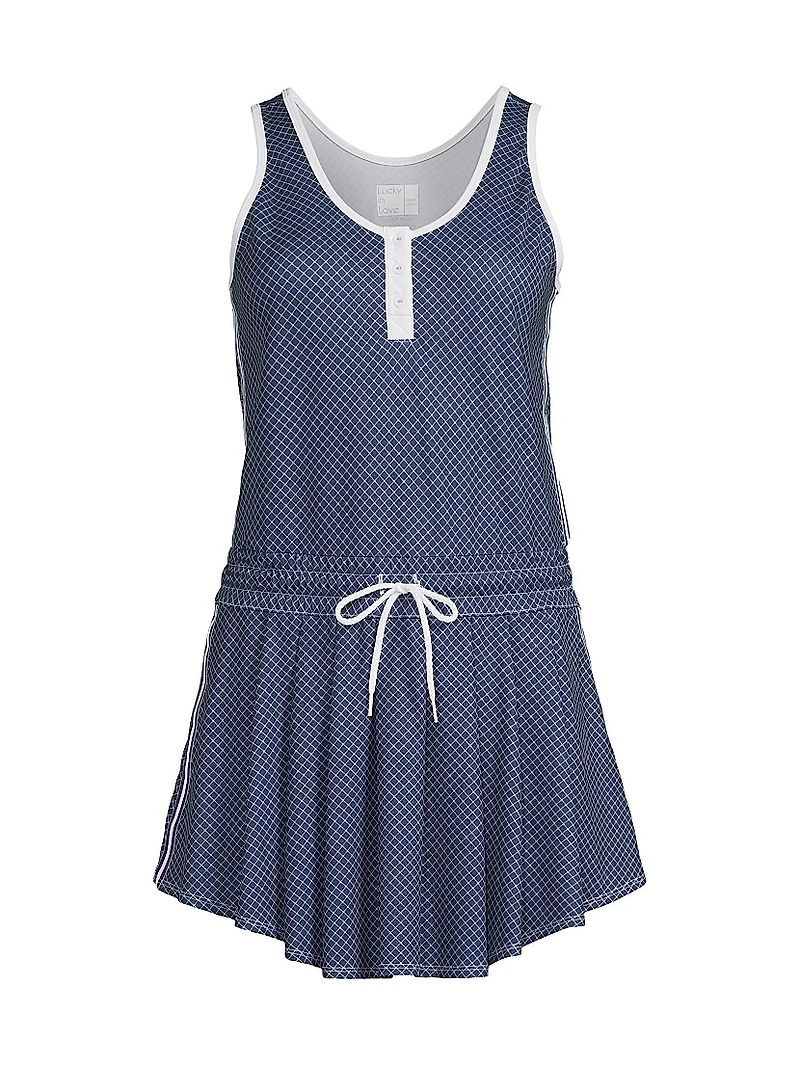 Country Club Plaid Tennis Dress